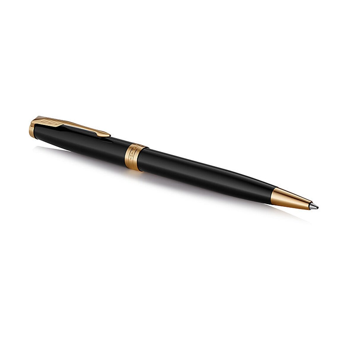 Caneta Esferográfica Sonnet GT Parker Laca Preta Preto-2