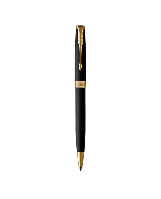 Caneta Esferográfica Sonnet GT Parker Mate Preta Preto-1
