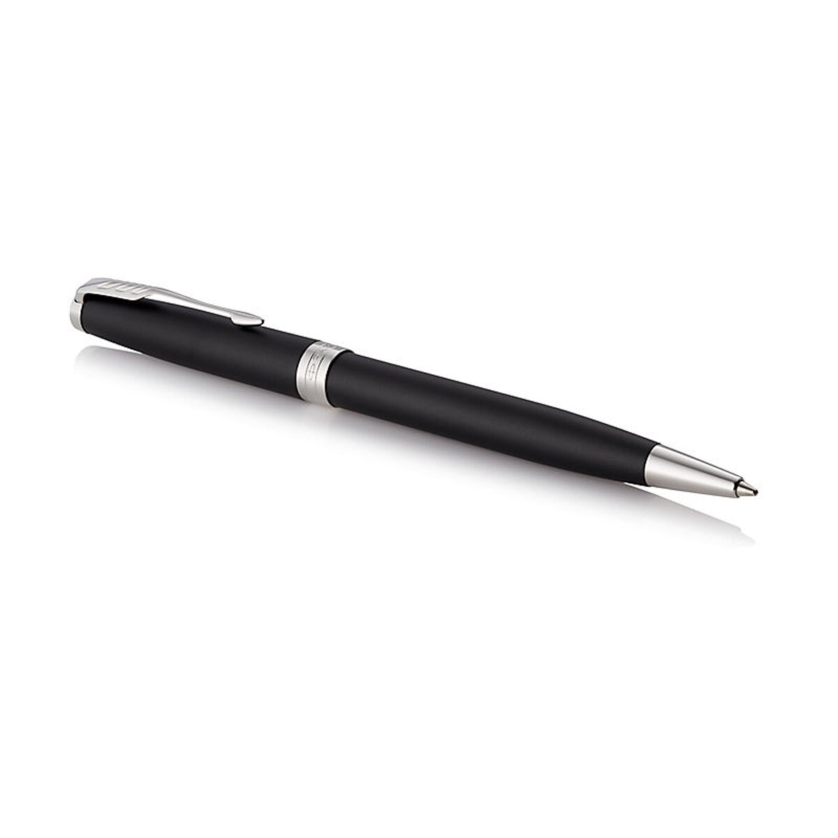 Caneta Esferográfica Sonnet CT Parker Mate Preta Preto-2