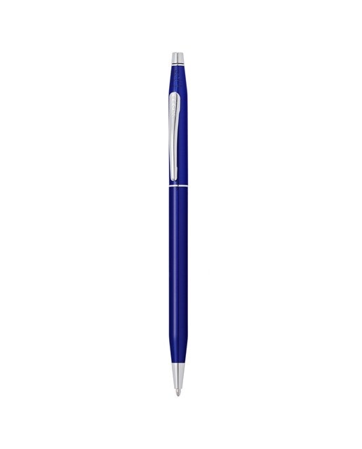 Imagen 0 de Bolígrafo Century Classic con Detalles Cromados Cross Azul Translúcido