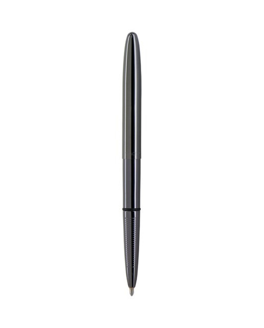 Caneta Esferográfica Bullet com Clip Fisher Titânio Preta Titânio-1