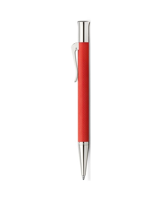 Imagem 0 de Caneta Esferográfica Guilloche Graf von Faber Castell Vermelho Índio