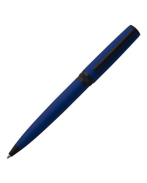Caneta esferográfica Gear Matrix azul-claro e preta 1