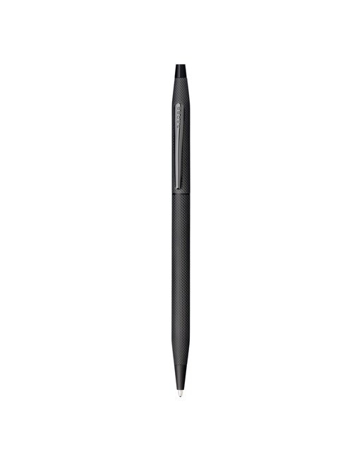 Imagen 0 de Bolígrafo Century Classic Metals Cepillado PVD con Grabado de Diamante Cross Negro