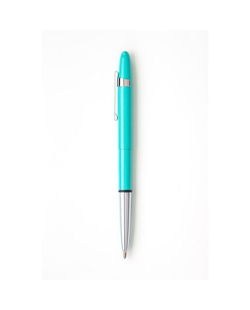 Caneta Esferográfica Bullet Tahiti com Clip Fisher Azul-claro Azul-1