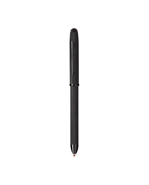 Imagem 0 de Caneta esferográfica multifunções Tech3+ Ponta de diamante preto escovado