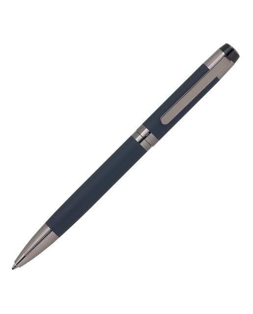 Caneta Esferográfica Thames Navy azul-escuro e ruténio Azul-escuro-1