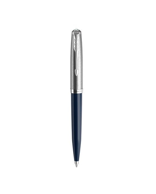 Caneta esferográfica 51 Azul noite Aço CT Azul-1