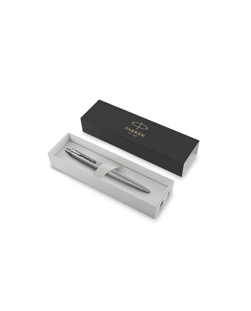 Caneta esferográfica Jotter XL Monocromo Aço Metálico Aço-6