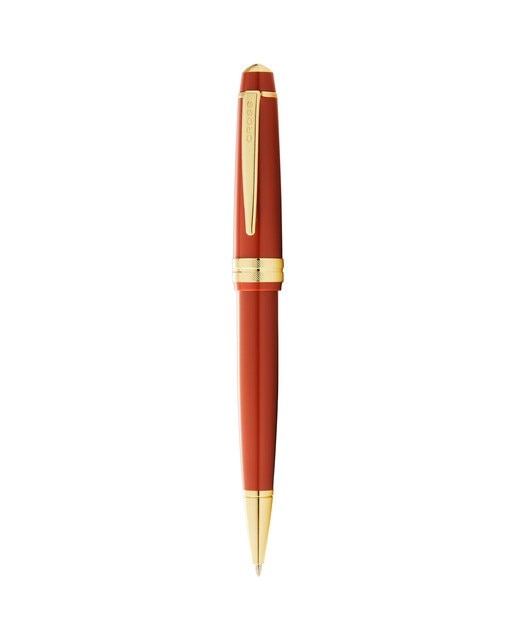 Imagem 0 de Caneta Esferográfica Bailey Light™ com Pormenores Dourados - Âmbar