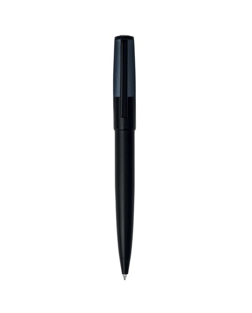 Caneta esferográfica Gear Minimal Preto e Azul Preto / Azul-1