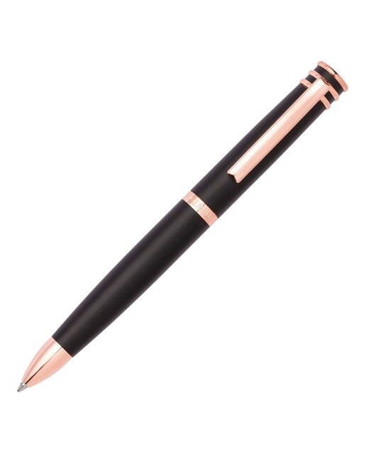 Caneta Esferográfica Austin - Preto/Dourado/Rosa Preto/Dourado rosa-1