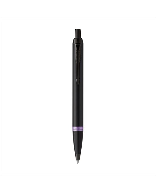 Caneta Esferográfica de Aparo IM Purple Ring - Preto Preto-1