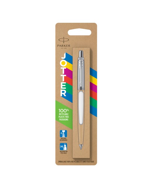 Caneta Jotter Originals Pastel - Branco 1