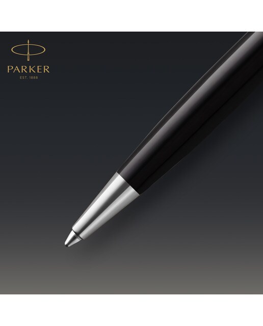 Caneta Esferográfica Sonnet Metal GT - Preto Preto-4