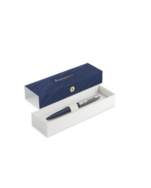 Caneta Esferográfica Allure Deluxe - Azul Azul-4