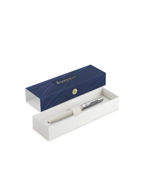 Caneta Esferográfica Allure Deluxe - Branco Branco-4