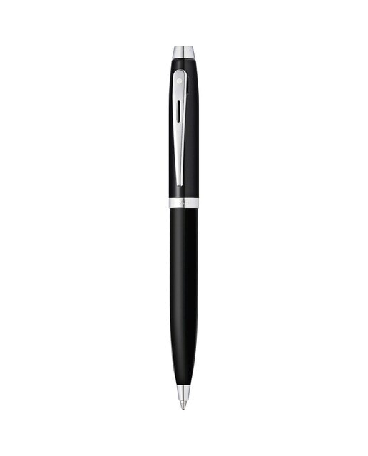 Imagen 0 de Bolígrafo Sheaffer® 100 con acabado de Laca Negra Mate con detalles cromados