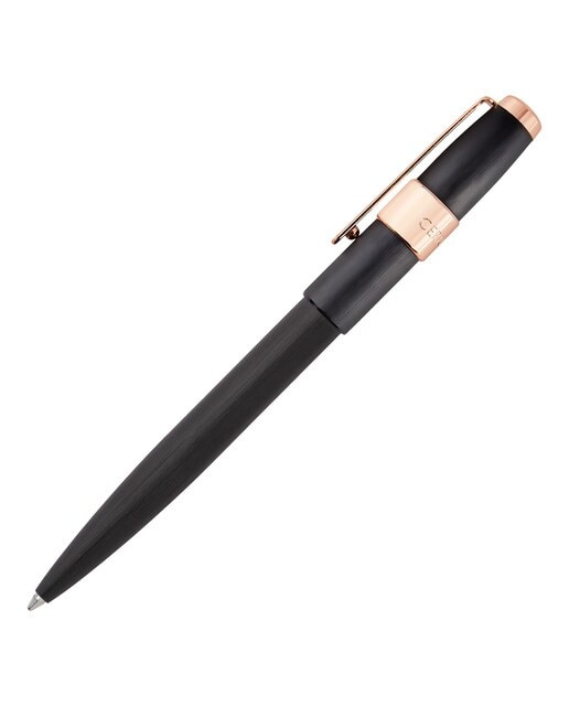 Caneta Esferográfica Block Brushed - Preto 2