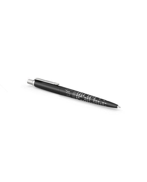 Caneta Esferográfica Jotter Nova Iorque - Preto Preto/Aço-4