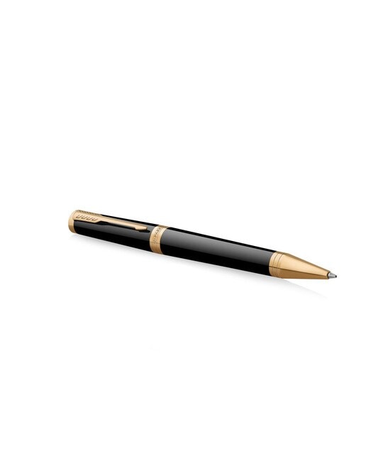 Caneta Esferográfica Ingenuity - Preto GT Preto / Dourado-3