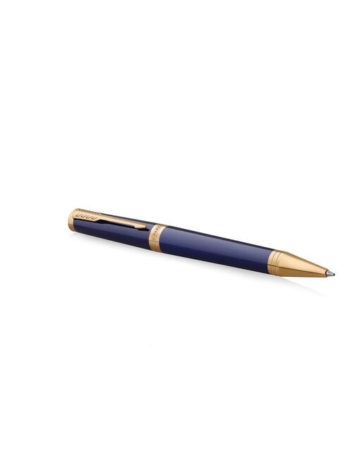 Caneta Esferográfica Ingenuity - Azul GT Azul / Dourado-3