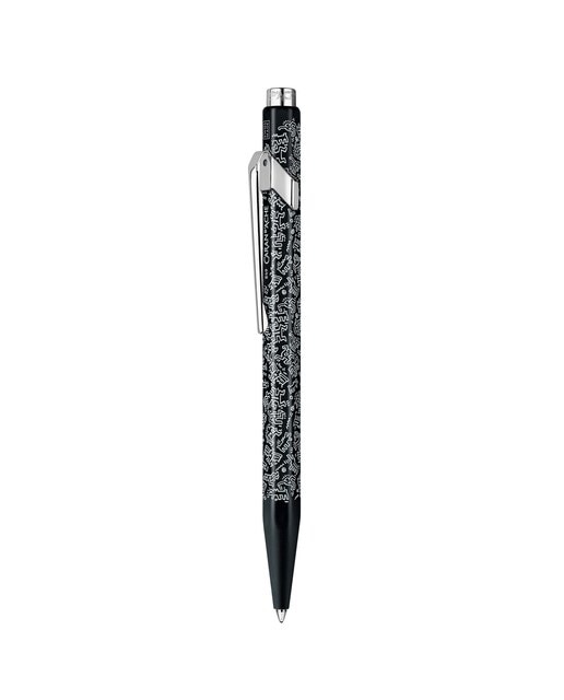 Esferográfica Keith Haring Caran d´Ache - Preto Preto-4