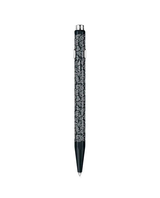 Esferográfica Keith Haring Caran d´Ache - Preto Preto-6