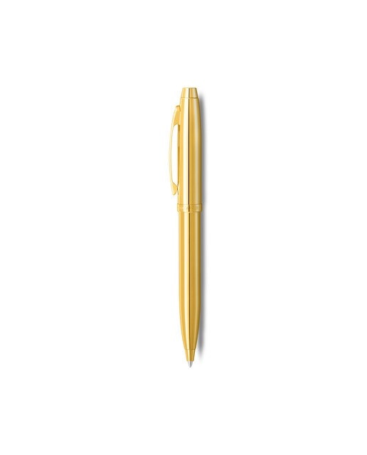 Bolígrafo Sheaffer 100 con acabado PVD dorado brillante y detalles PVD dorados Dorado-5
