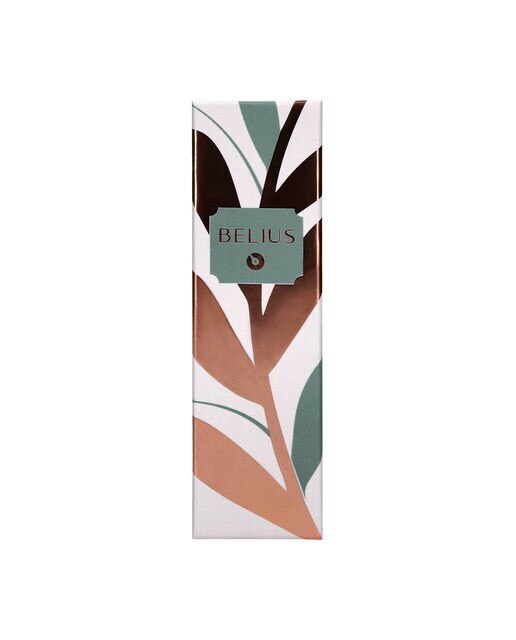 Esferográfica em caixa de desenho Rosé Belius verde oliva ouro rosa Verde Azeitona-4