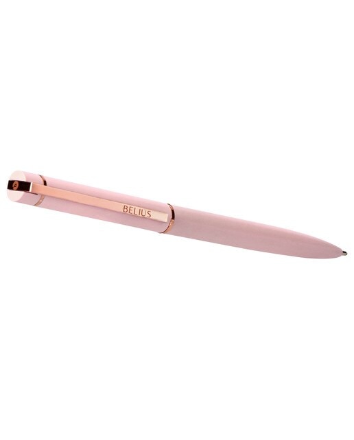 Esferográfica em caixa de desenho Rosé Belius rosa ouro rosa Rosa-3