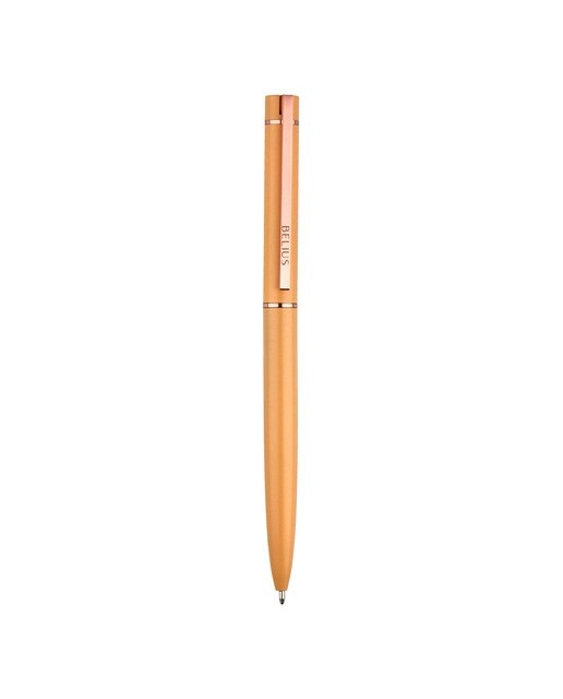 Esferográfica em caixa de desenho Rosé Belius laranja ouro rosa Laranja-1