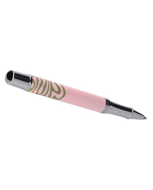 Esferográfica em caixa de disenho Ink Dreams Belius rosa e verde matcha prateado Rosa-5