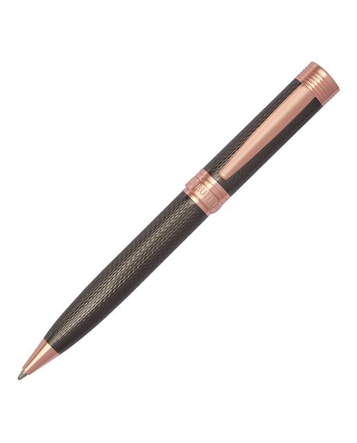 Bolígrafo Zoom Diamond Cerruti 1881 Gun Rutenio / Oro rosa-1