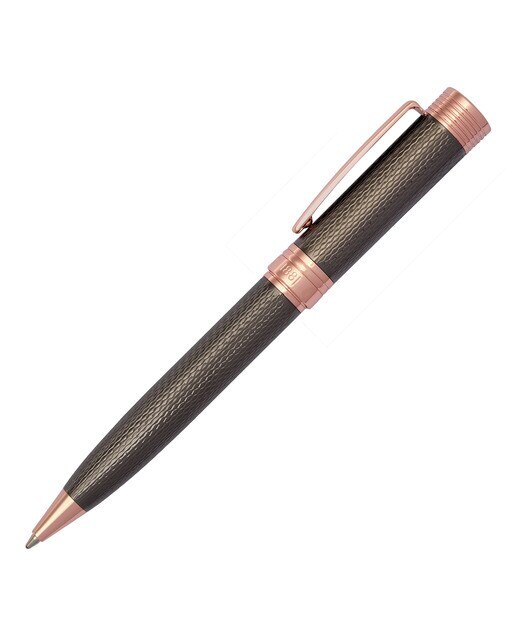 Bolígrafo Zoom Diamond Cerruti 1881 Gun Rutenio / Oro rosa-2