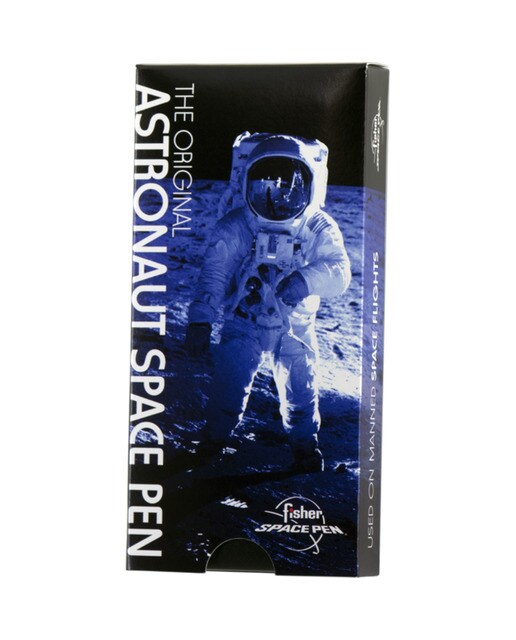 Esferográfica Original Astronauta Fisher cromado Prata-4