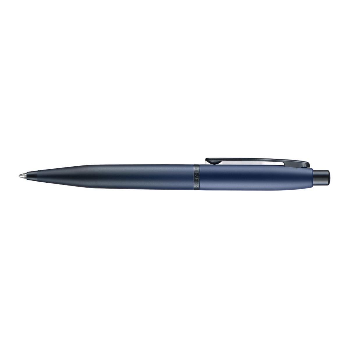 Caneta com Acabamento Azul mate e Detalhes em Preto da Coleção VFM de Sheaffer 3