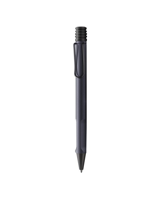 Esferográfica 2E2 M Safari Lamy Aço Preto Preto mate-1