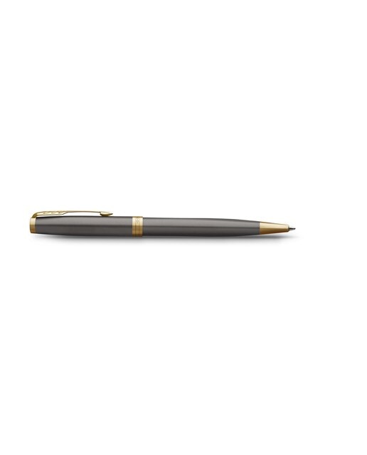 Esferográfica Sonnet Parker grey core medio Cinza / Dourado-1
