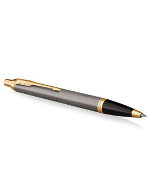 Esferográfica IM Parker Grey Core medio Cinza / Dourado-1