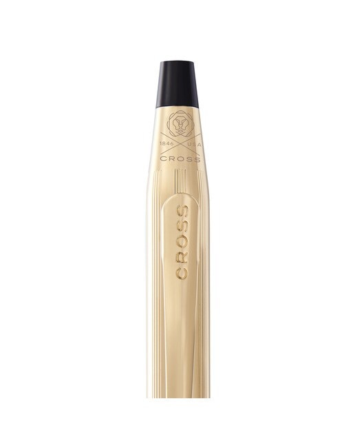 Caneta Century Classic Cross Plaqué Ouro 23 kts 4