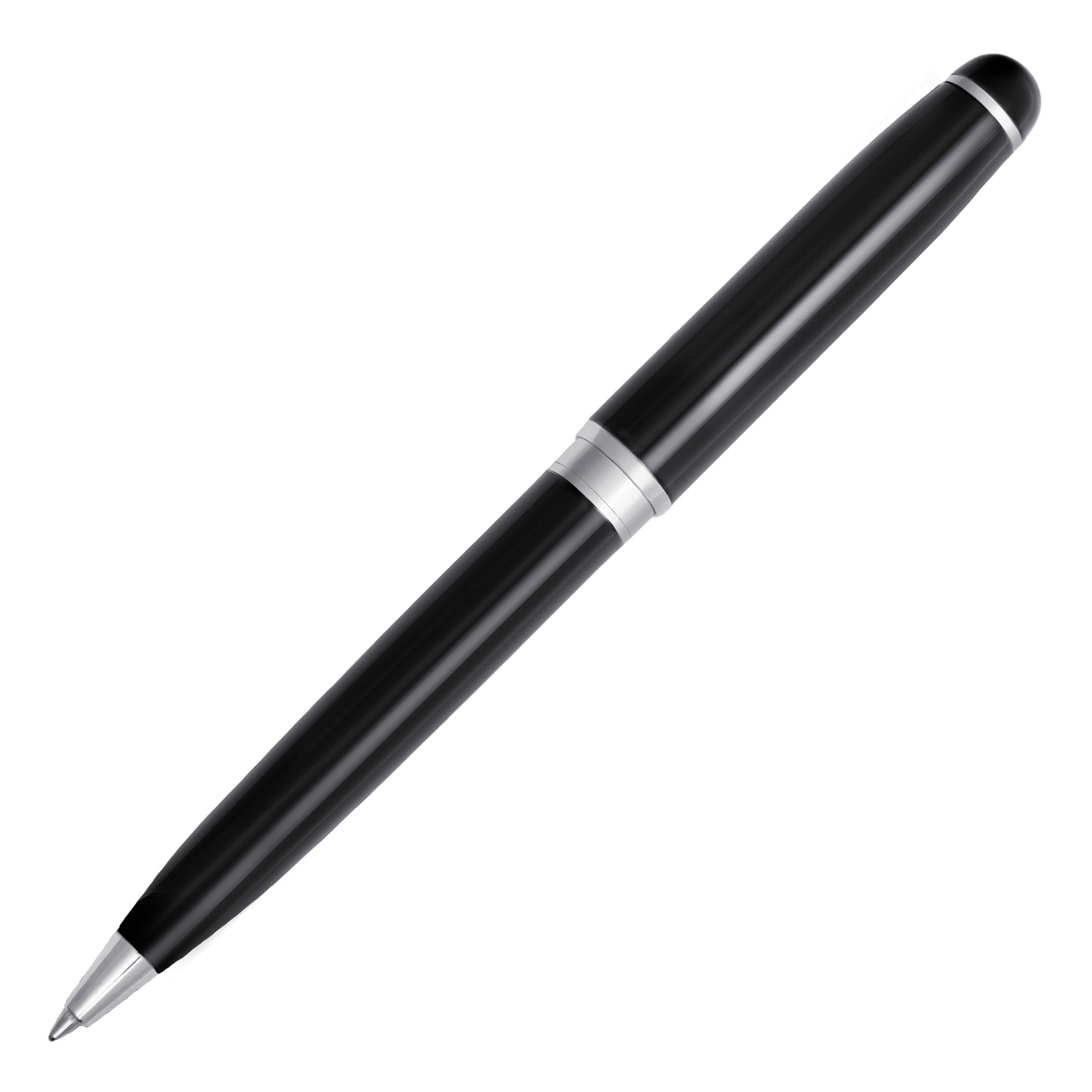 Esferográfica Leap Classic Cerruti 1881 preto Preto / Crómio-3