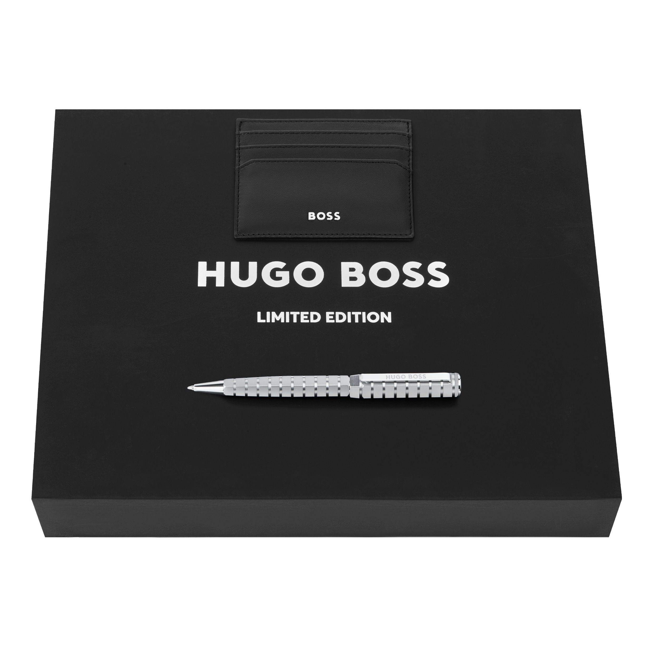 Esferográfica Nexus Hugo Boss edição Limitada Cromado-2
