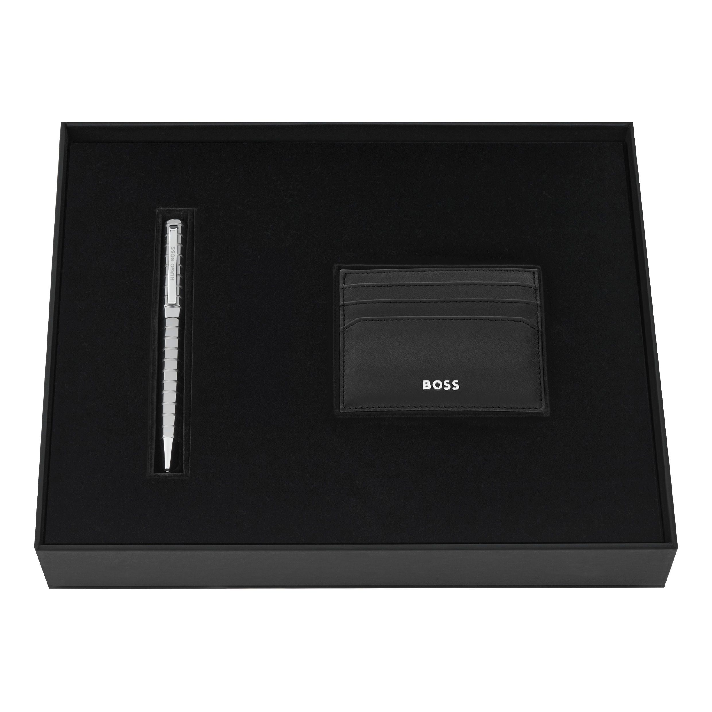 Esferográfica Nexus Hugo Boss edição Limitada Cromado-3