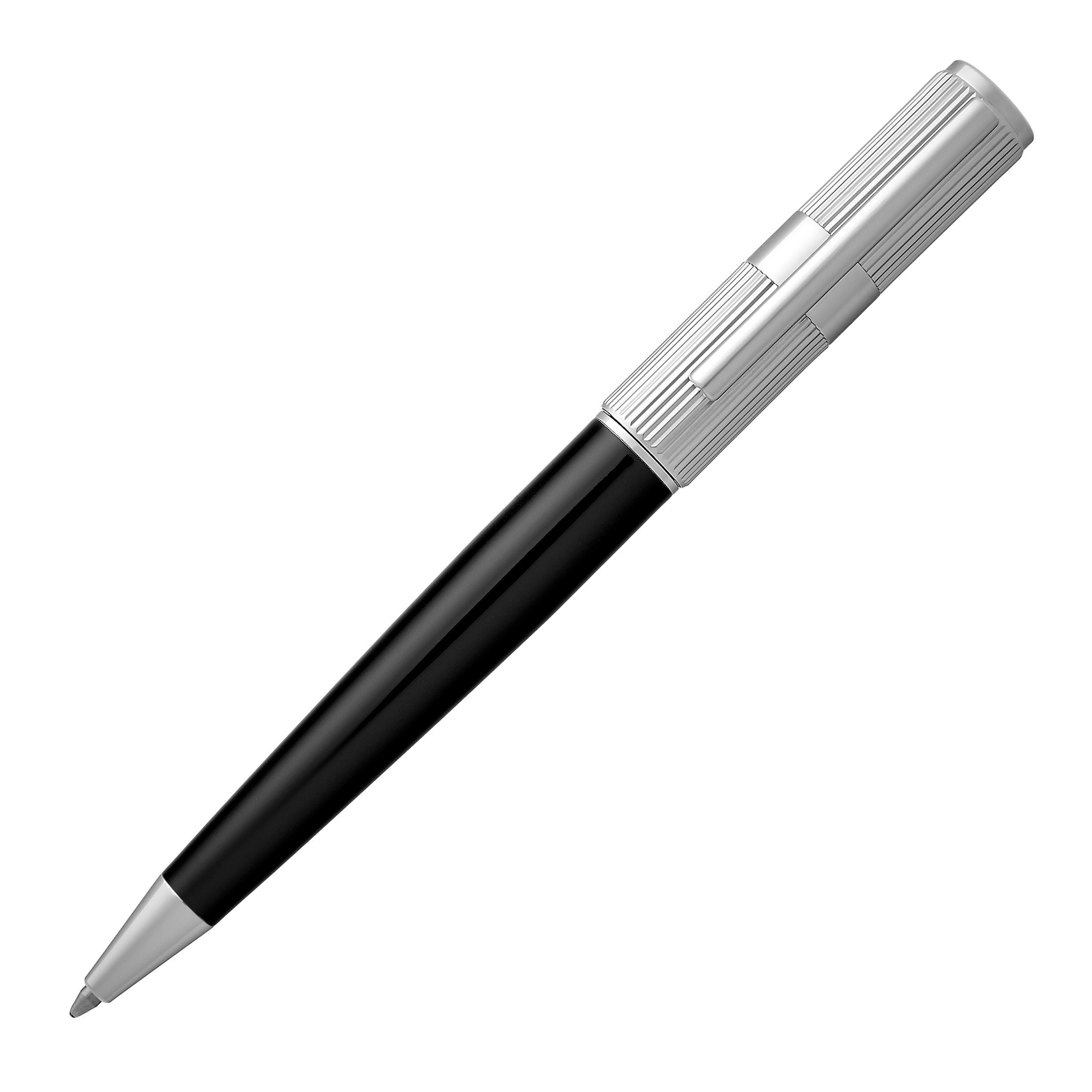 Esferográfica Formation Line Hugo Boss Prata Preto mate-1