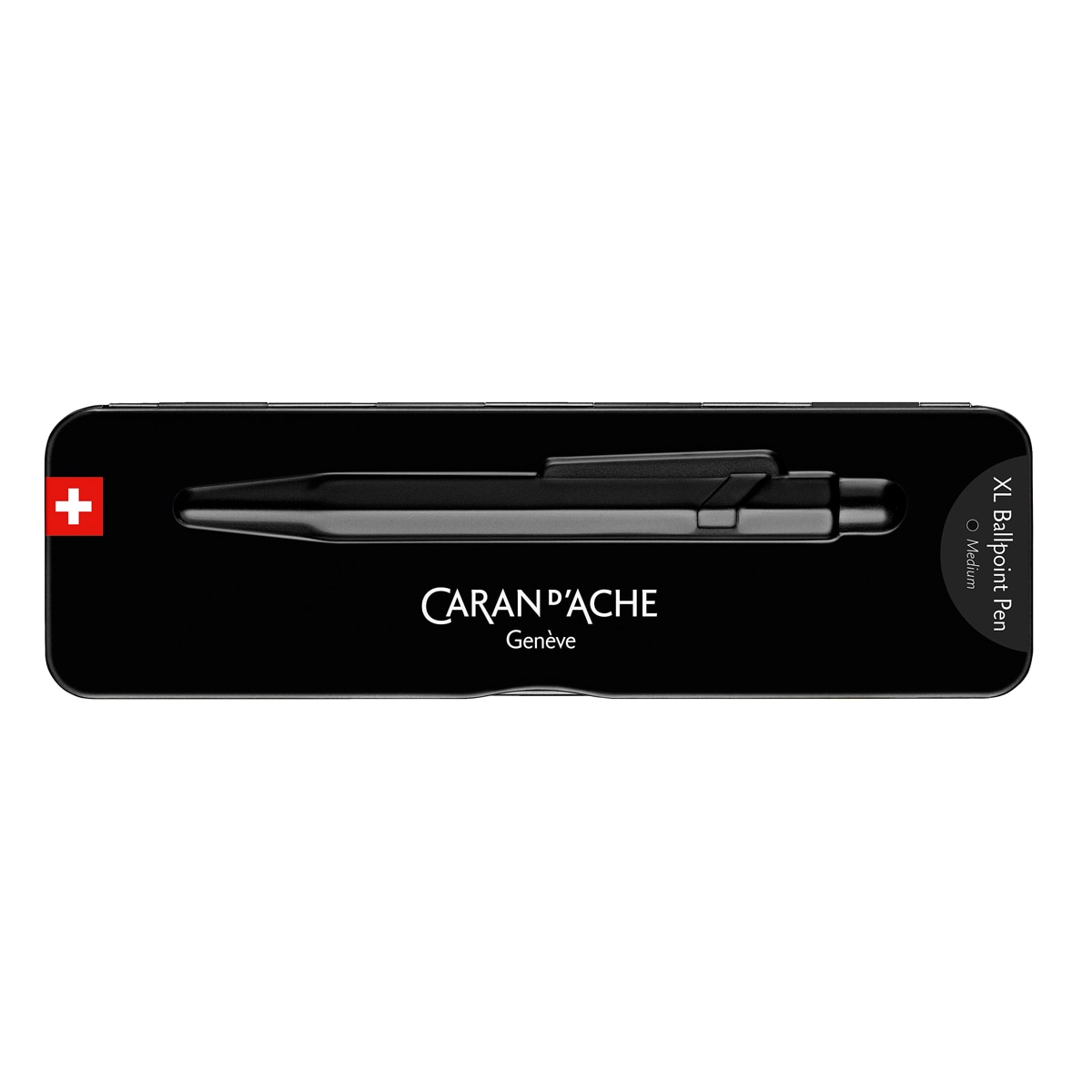 Caneta XL Caran d'Ache Black Code Preto-2