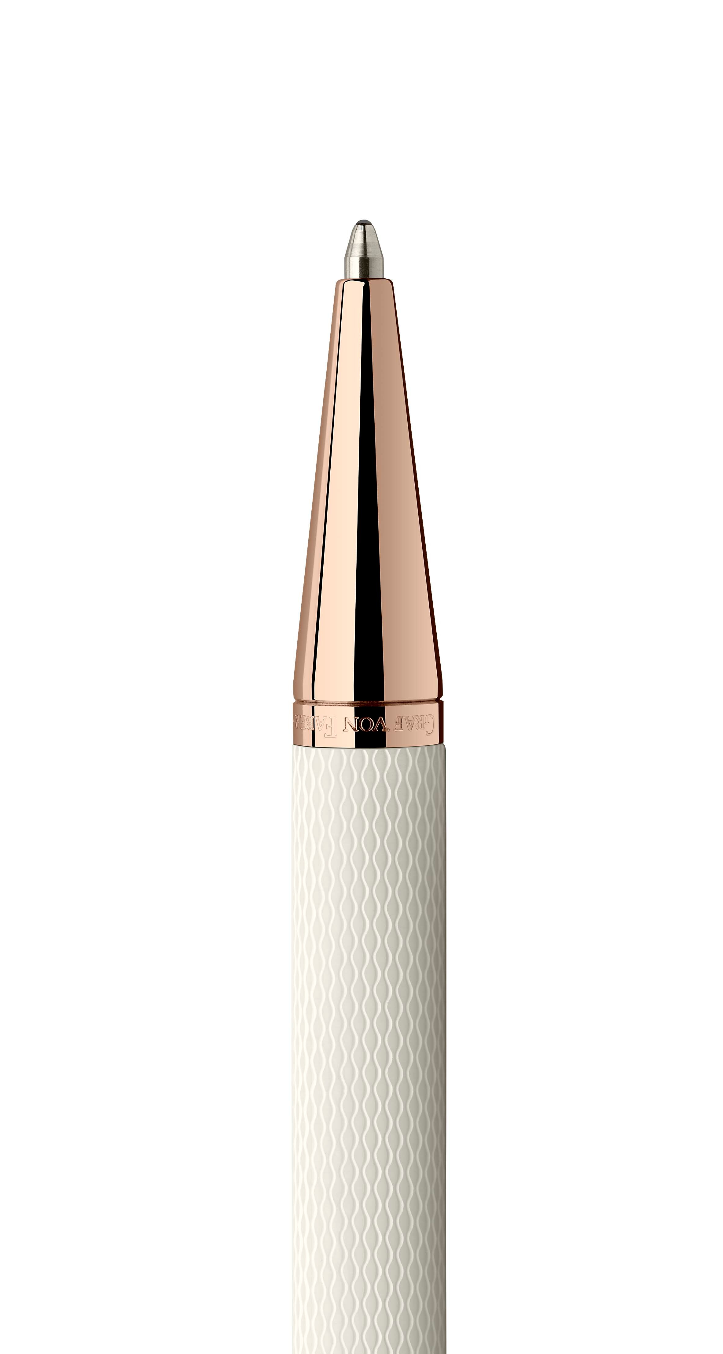 Bolígrafo guilloche Champagne blush Graf von Faber-Castell 3