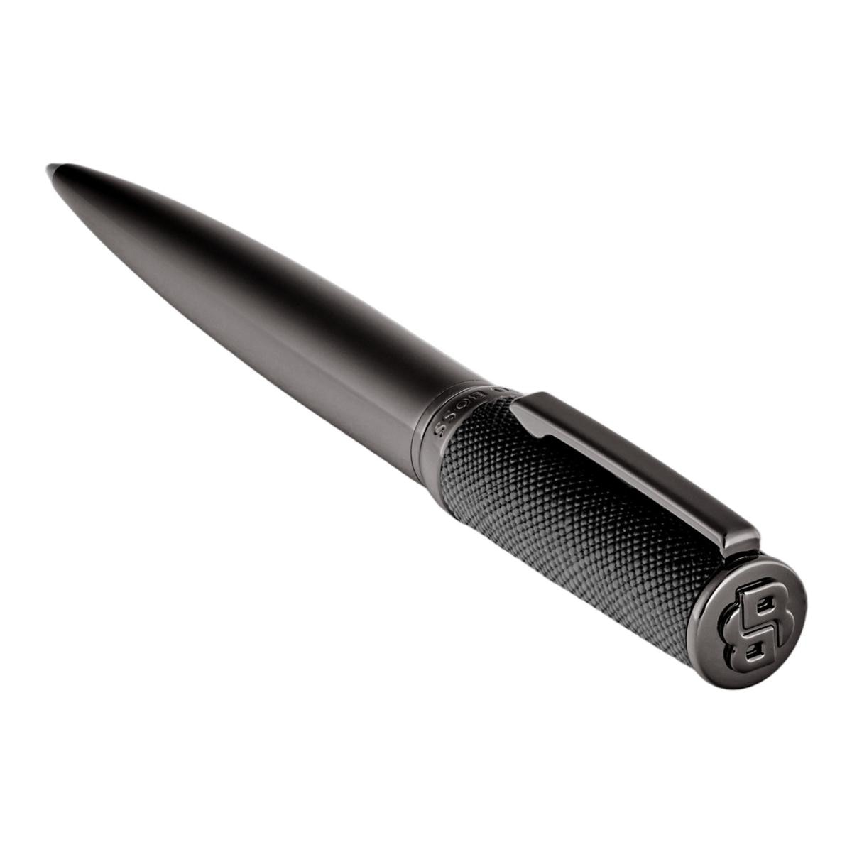 Bolígrafo Double B Saffiano Black Hugo Boss Negro-2