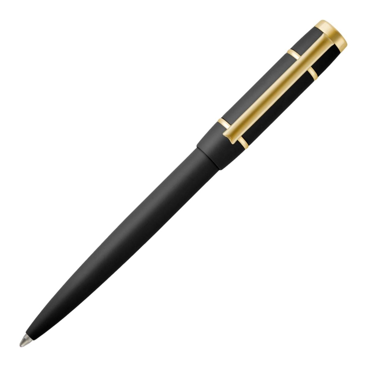 Caneta Rive Signature Lady Black Hugo Boss Negro / Ouro-3