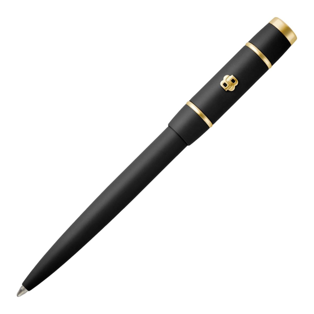 Caneta Rive Signature Lady Black Hugo Boss Negro / Ouro-4